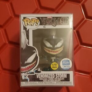 Marvel Venom Venomized Storm #512 Glow In The Dark Limited Edition Funko Pop